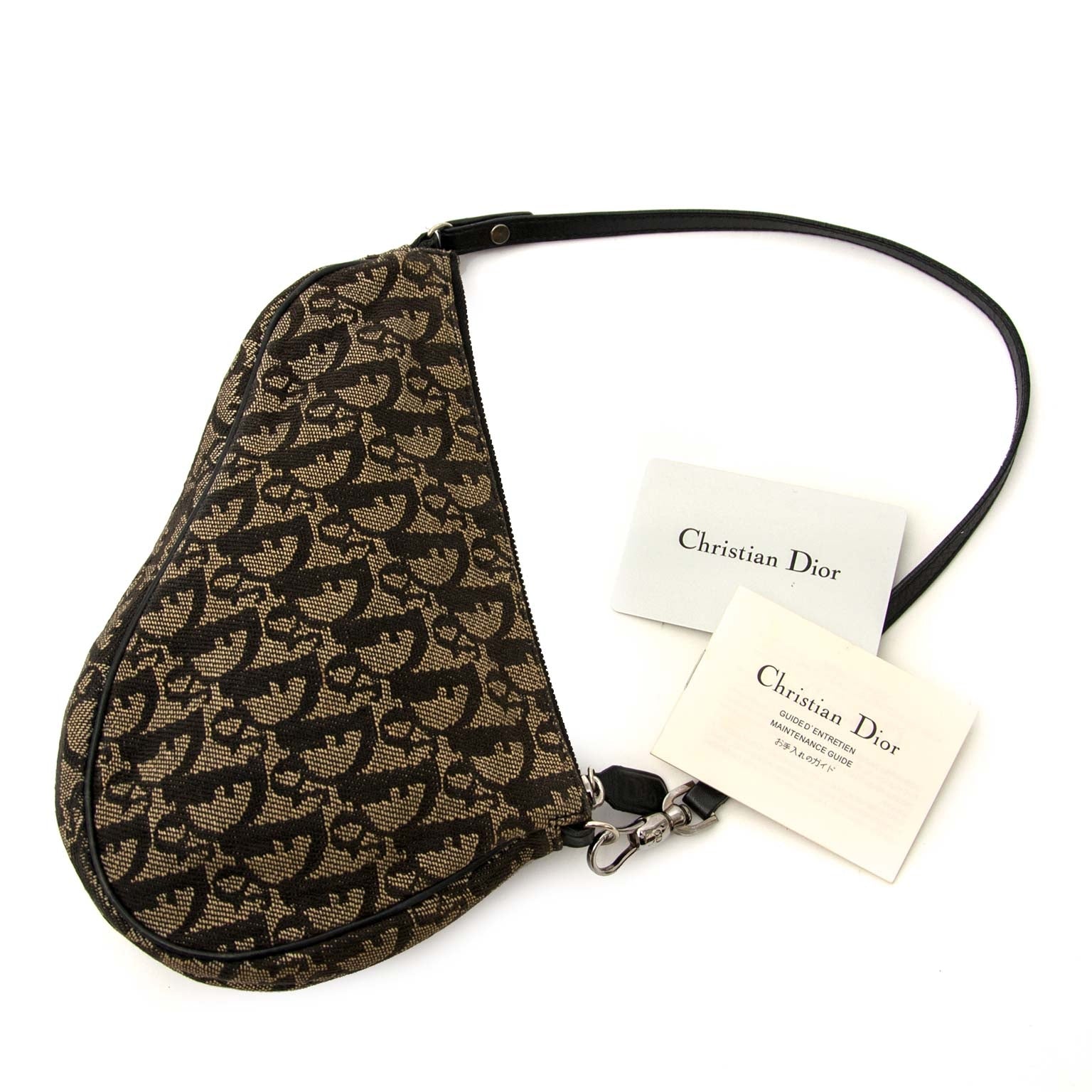 Christian Dior Saddle Bag Blue