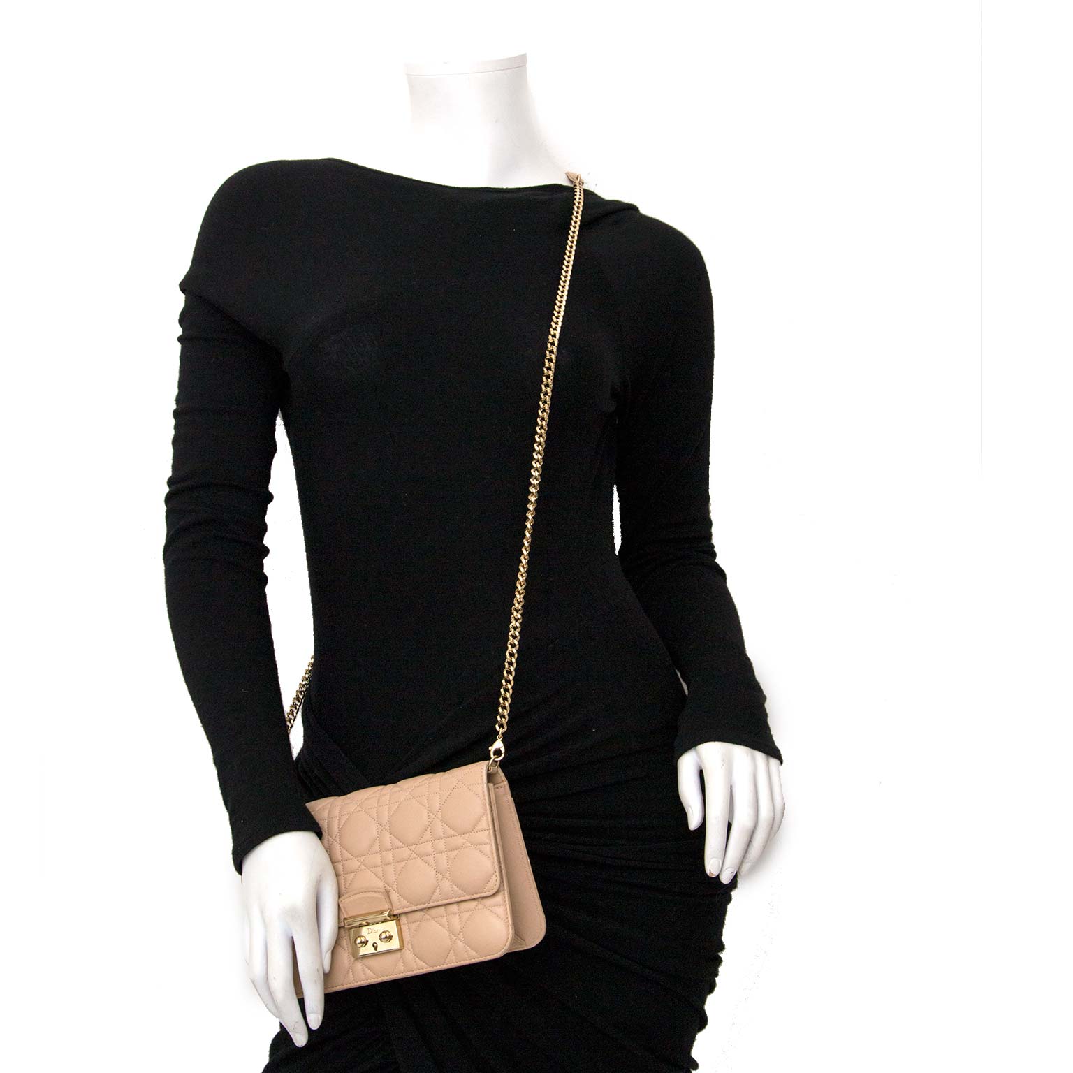 koop veilig online aan de beste prijs Christian Dior Nude Miss Dior Promenade Pouch