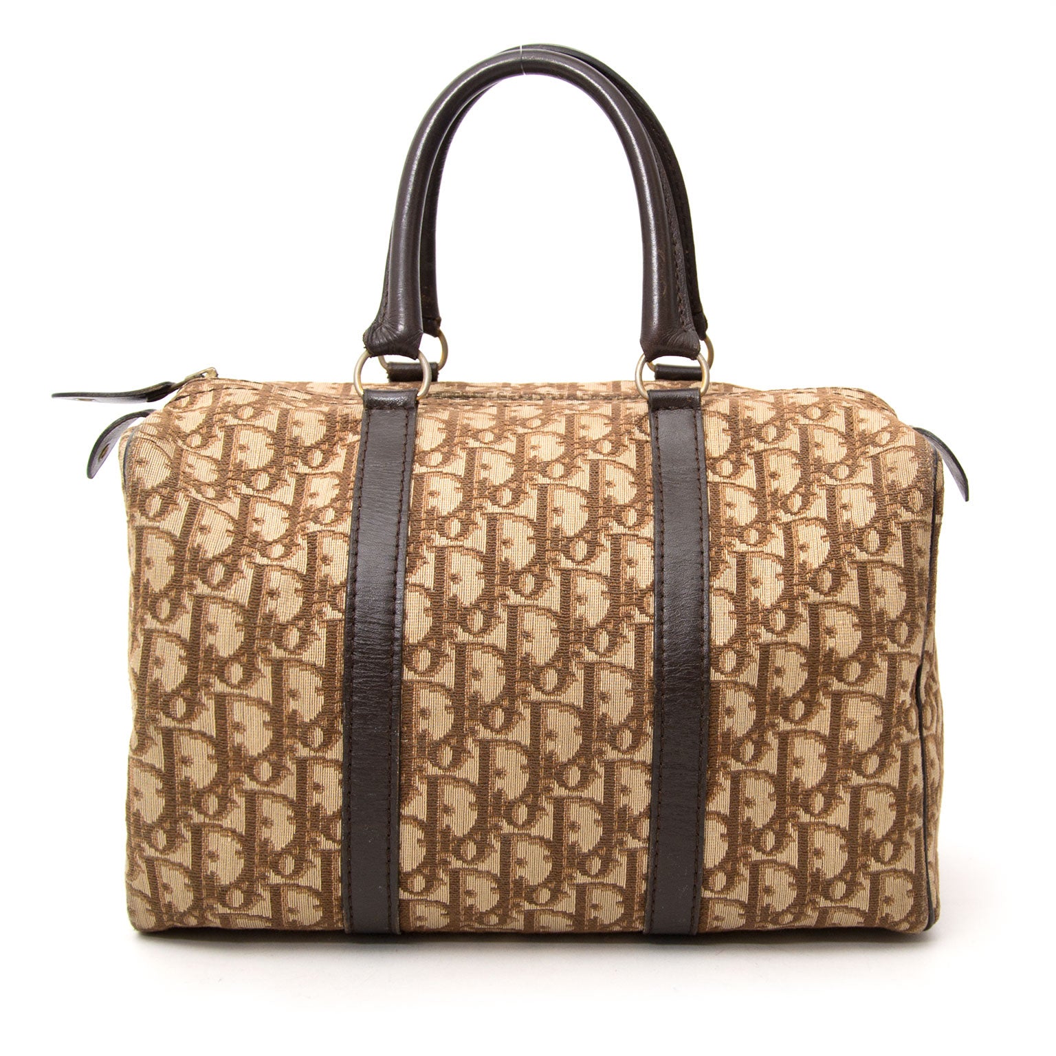 comme neuf sac a main Dior Top Handle Boston Bag tres bon etat