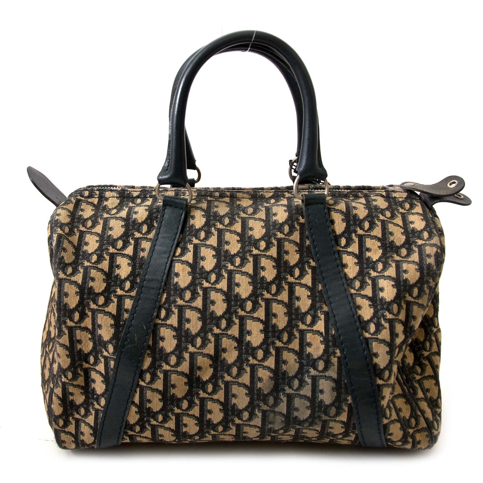 Christian Dior Monogram Logo Boston Duffle Bag for sale