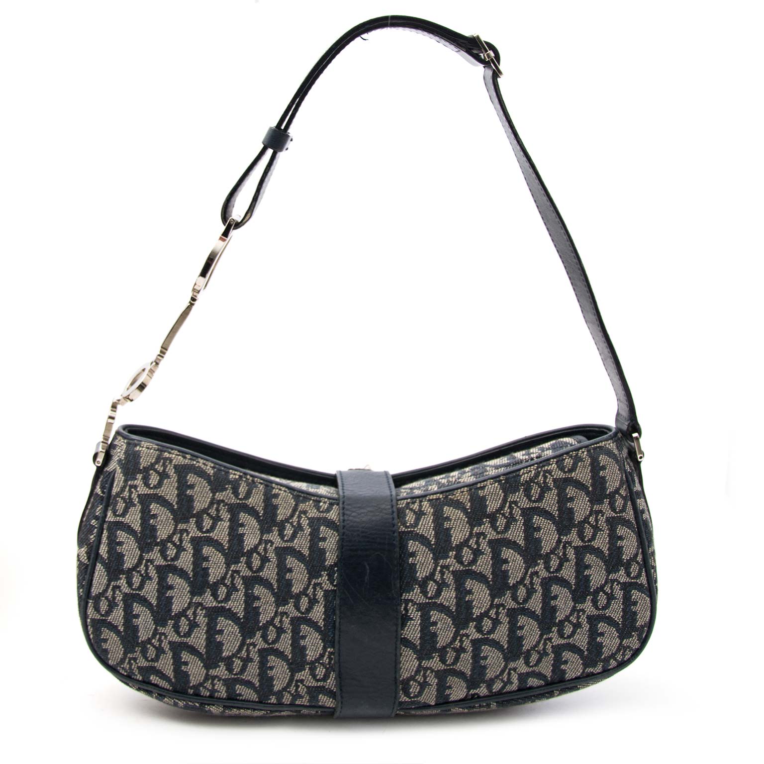 Dior Monogram Saddle Bag koop online tegen de beste prijs jou tweedehands merk handtas