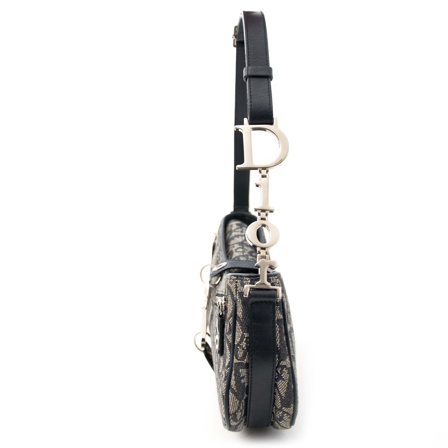 Dior Monogram Saddle Bag koop online aan de beste prijs Dior Monogram Saddle Bag