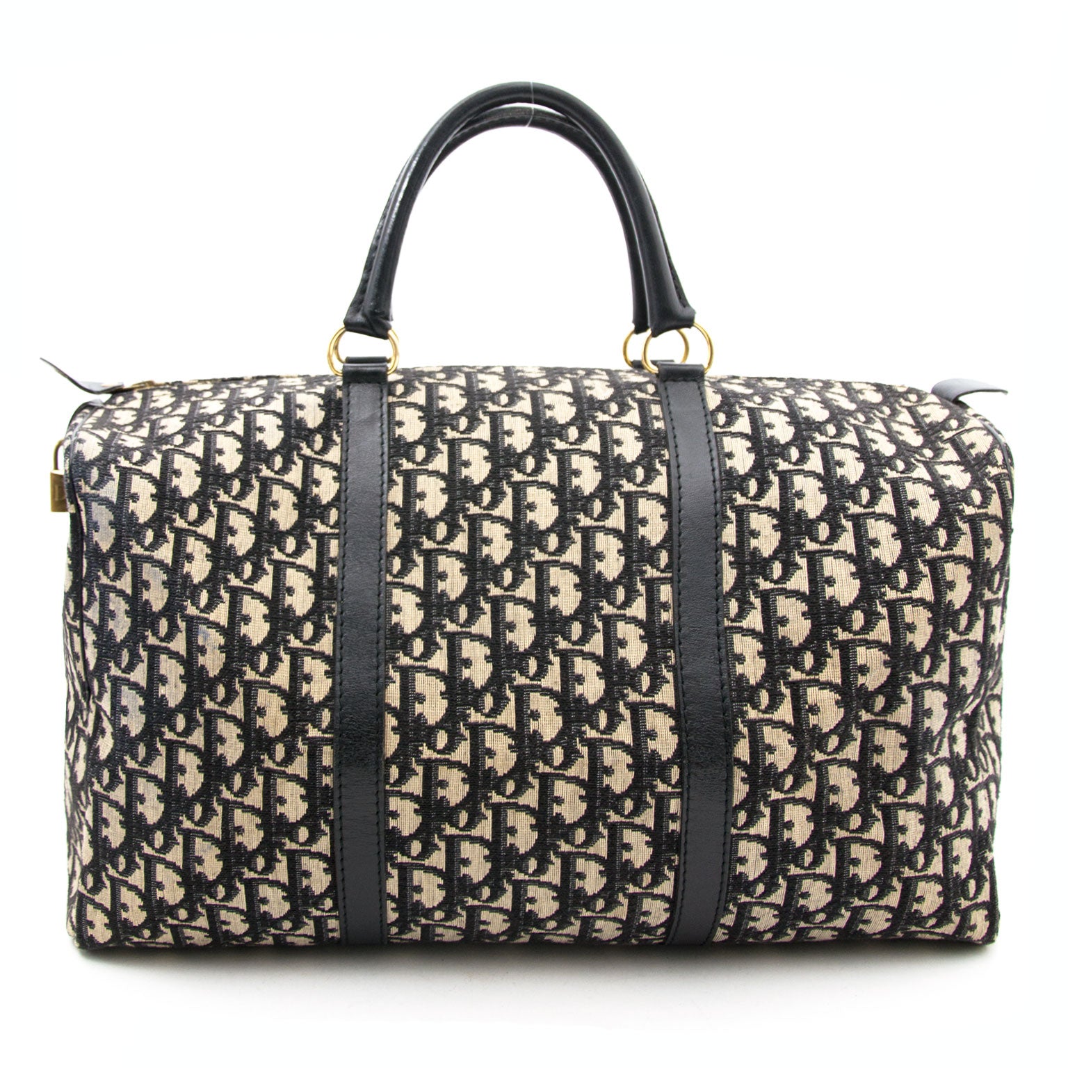 Diorblue monogram boston bag now online at labellov.com for the best price