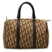 Exclusive Dior Vintage Monogram Brown Boston Bag online at Labellov