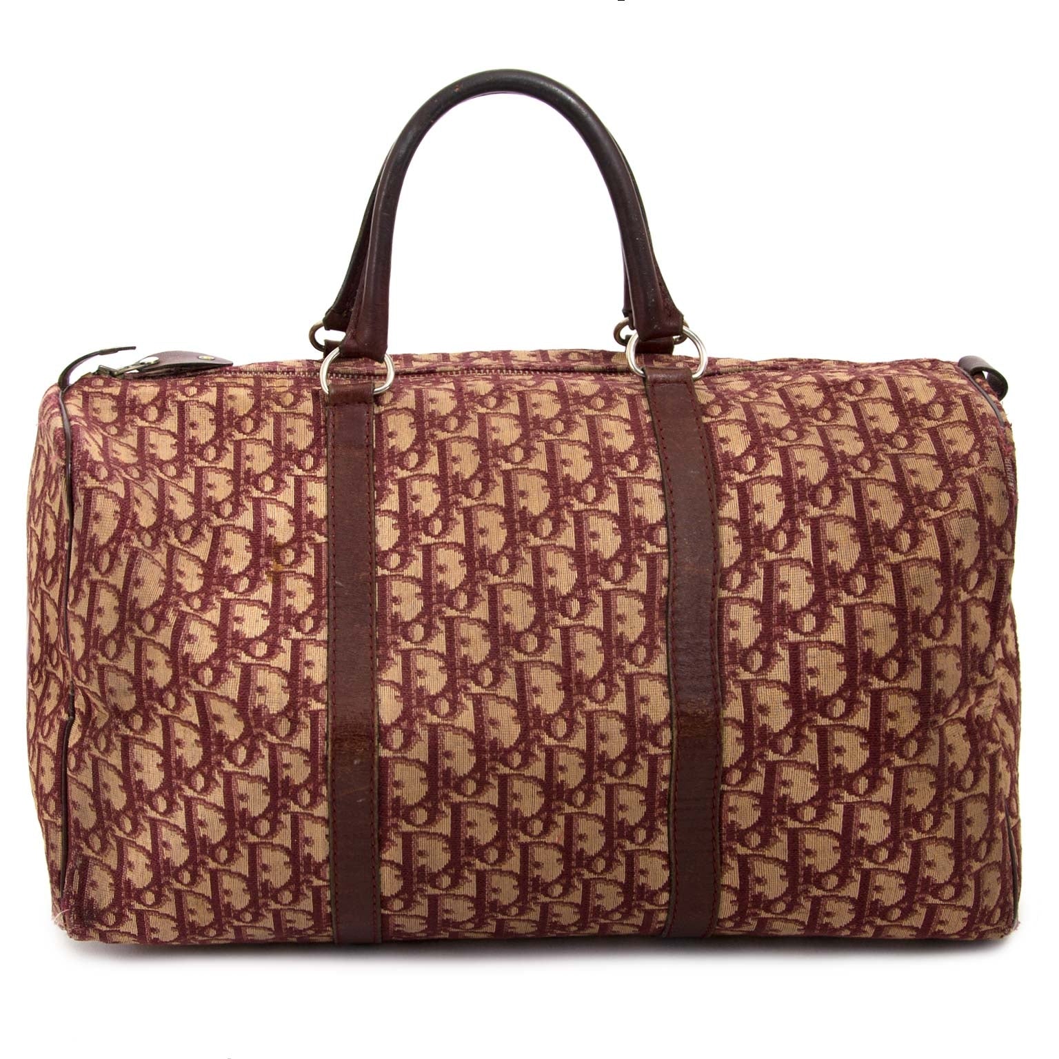 Sac Boston monogramme Trotteur vintage Christian Dior