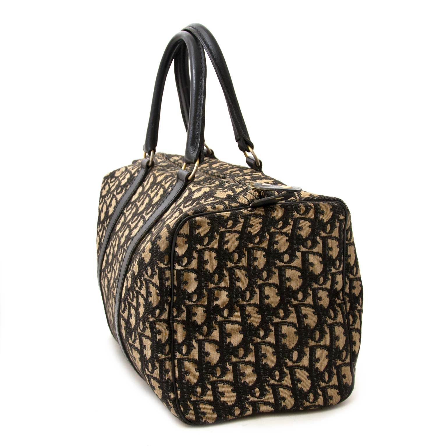 Koop authentieke tweedehands Dior monogram boston tassen nu bij Labellov vintage webshop België