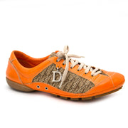 Christian Dior Diorissimo Orange Driver Sneakers