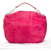 acheter en ligne seconde main sac a main Christian Dior Fuchsia “Soft Lady Dior”