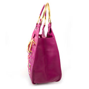 koop veilig online aan de beste prijs jou tweedehands merk Christian Dior Purple Bejeweled Dior 61 Bag