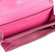 achetez Christian Dior Leather Wallet Red And Pink et payez secure on ligne