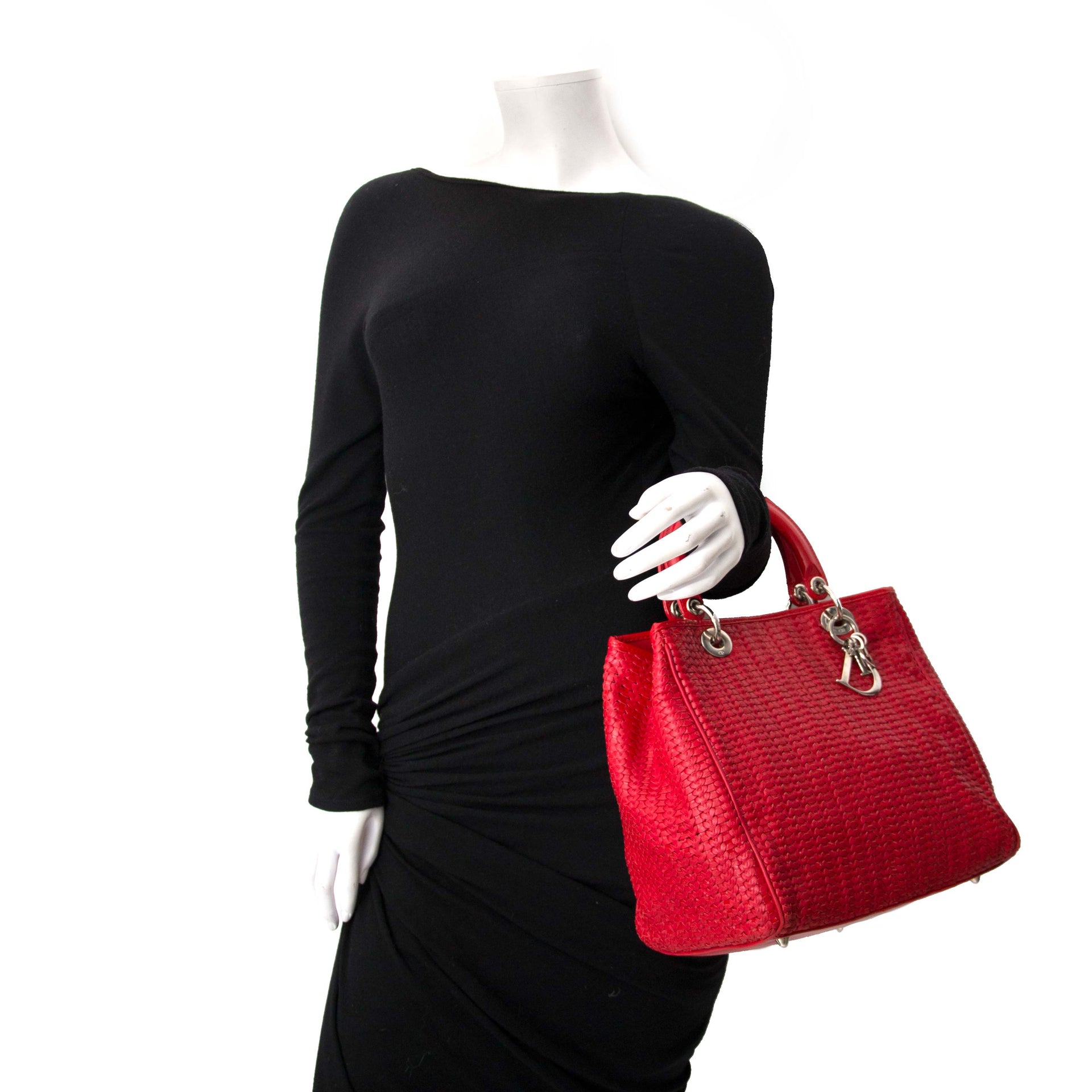 Christian Dior Woven Soft Lady Dior