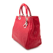 pour le meilleur prix sac a main Christian Dior Woven Soft Lady Dior