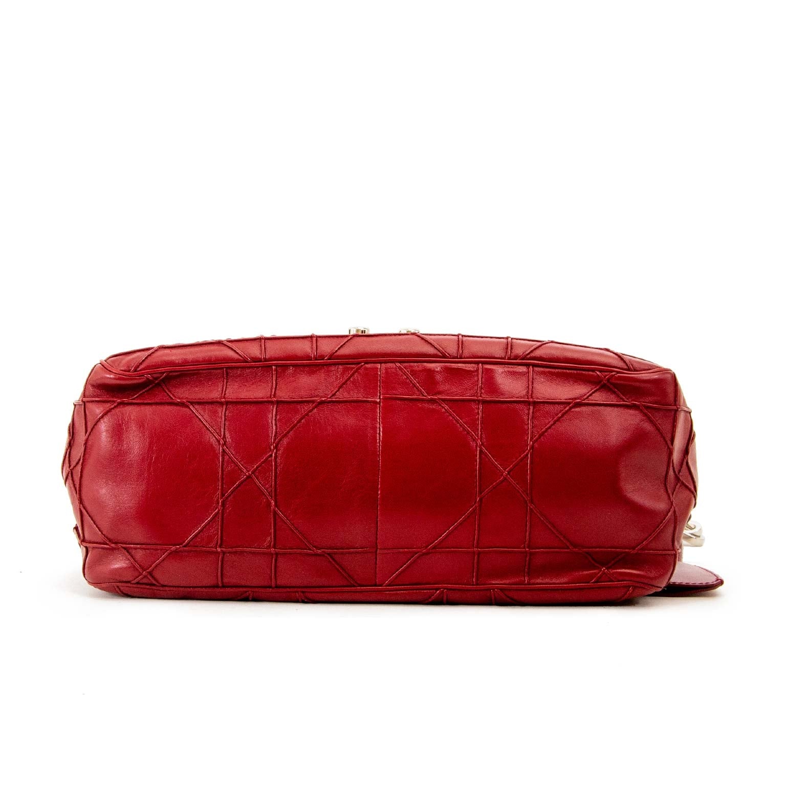 christian dior new lock cannage & ruffles flap bag now for sale at labellov vintage fashion webshop belgium