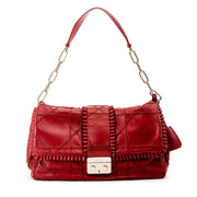 christian dior new lock cannage & ruffles flap bag now for sale at labellov vintage fashion webshop belgium