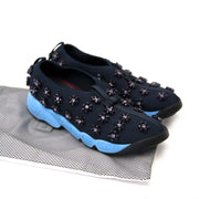 koop veilig online tegen de beste prijs Dior Fusion Dark Blue Sneakers - Size 38,5