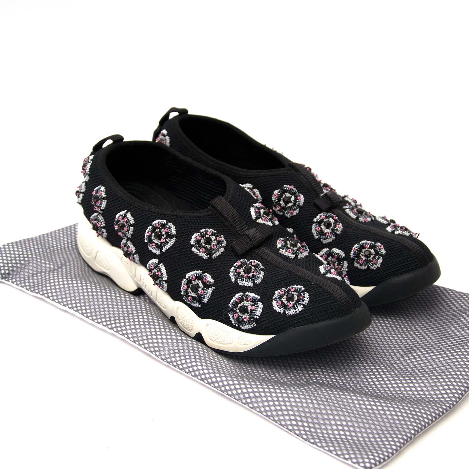 Dior Fusion Black Sneakers - Size 39 acheter en ligne pour le meilleur prix
