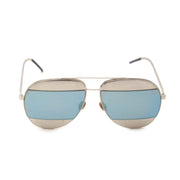 koop veiig online tegen de beste prijs The Iconic Dior Split sunglasses reinterpret a classic shape in a graphic style.
