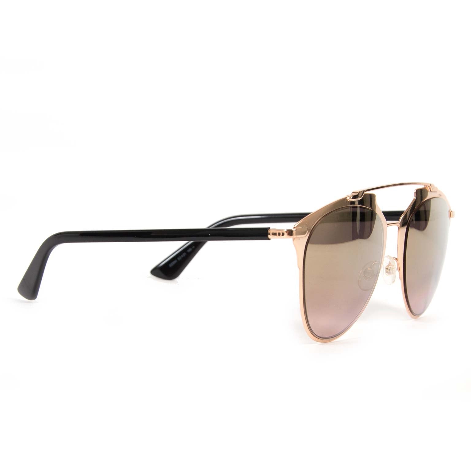 christian dior dior reflected copper aviator sunglasses now for sale at labellov vintage fashion webshop belgium