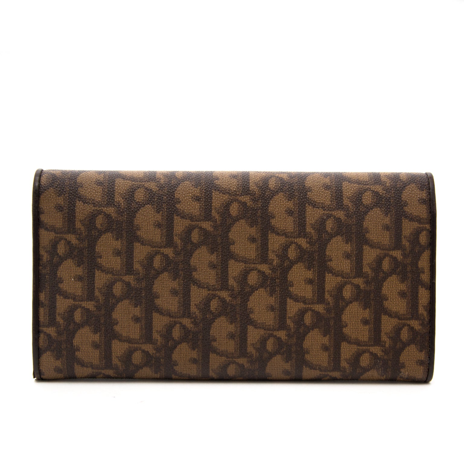 Dior Brown Monogram Wallet te koop in Antwerpen, België en wereldwijd aan de beste prijs