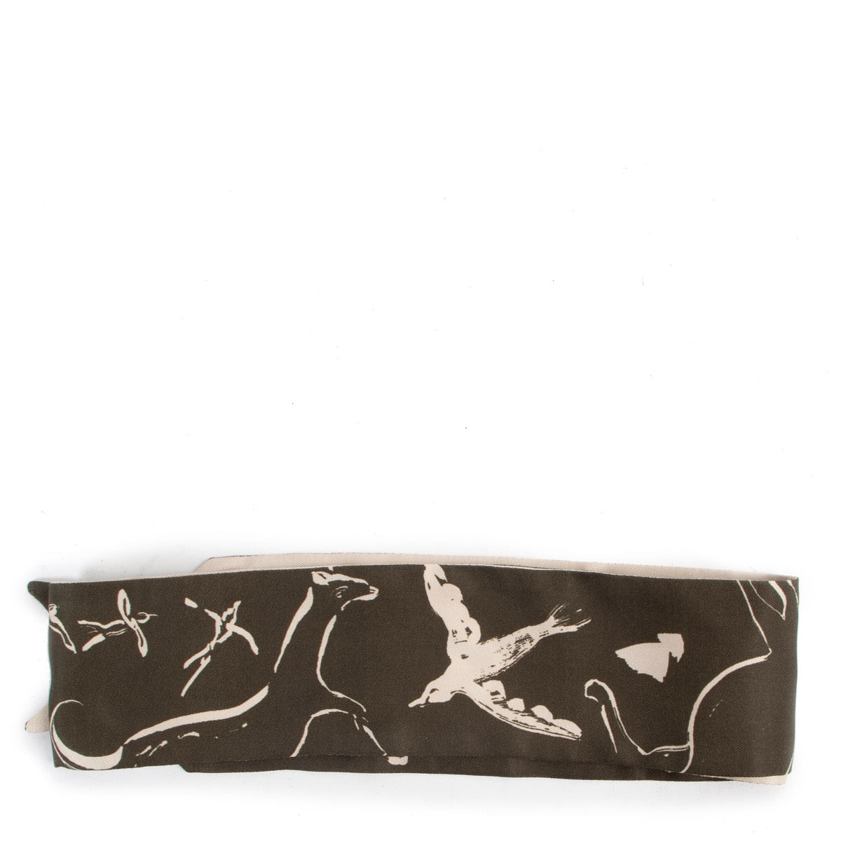 Shop safe online 100% authentic second hand Christian Dior Khaki/ Beige Scarf in very good condition at the right price at labellov in Antwerp.