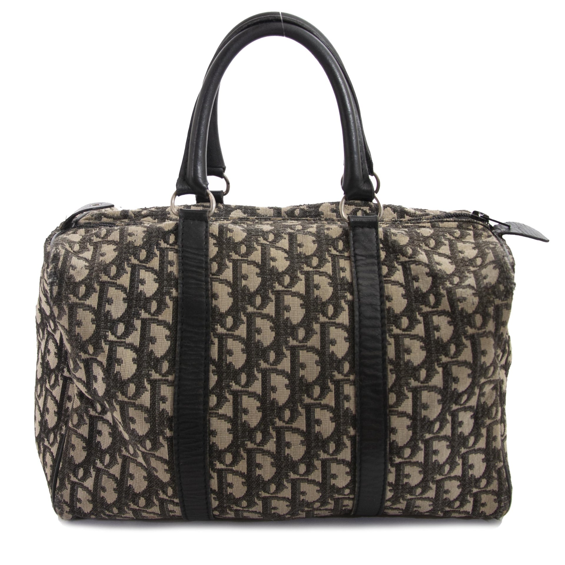 Dior Monogram Boston Bag now for sale at labellov vintage fashion webshop belgium