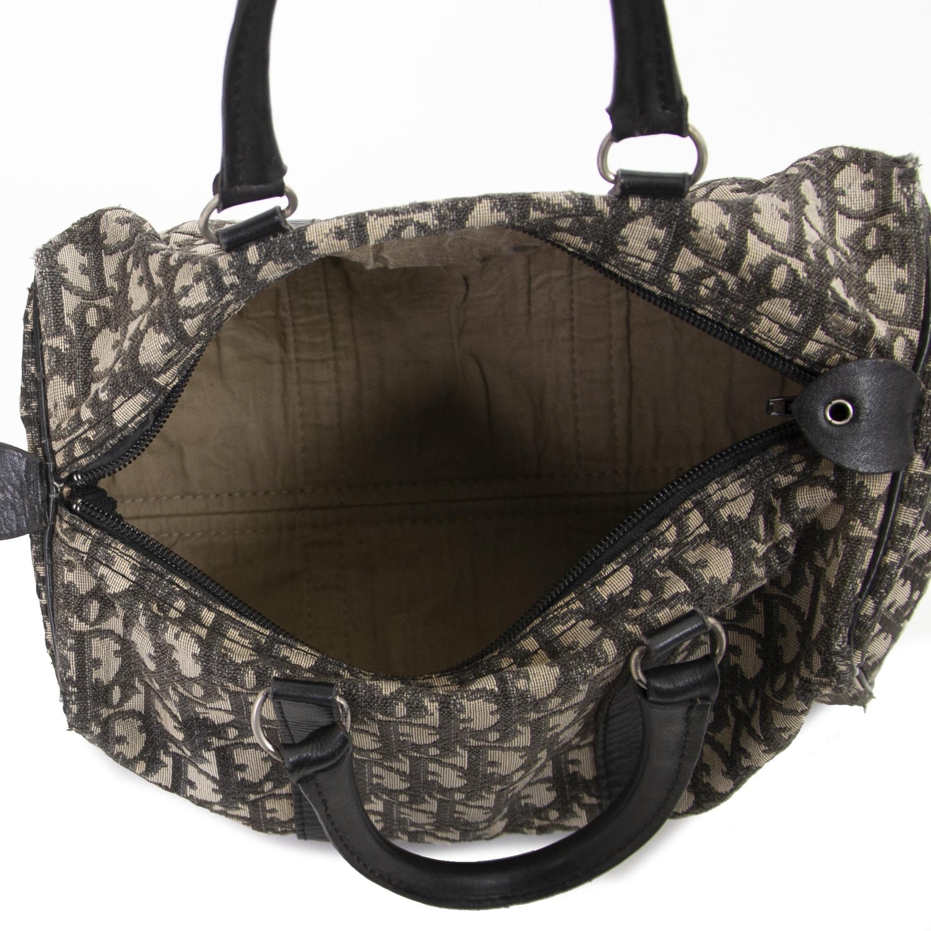 Dior Monogram Boston Bag now for sale at labellov vintage fashion webshop belgium