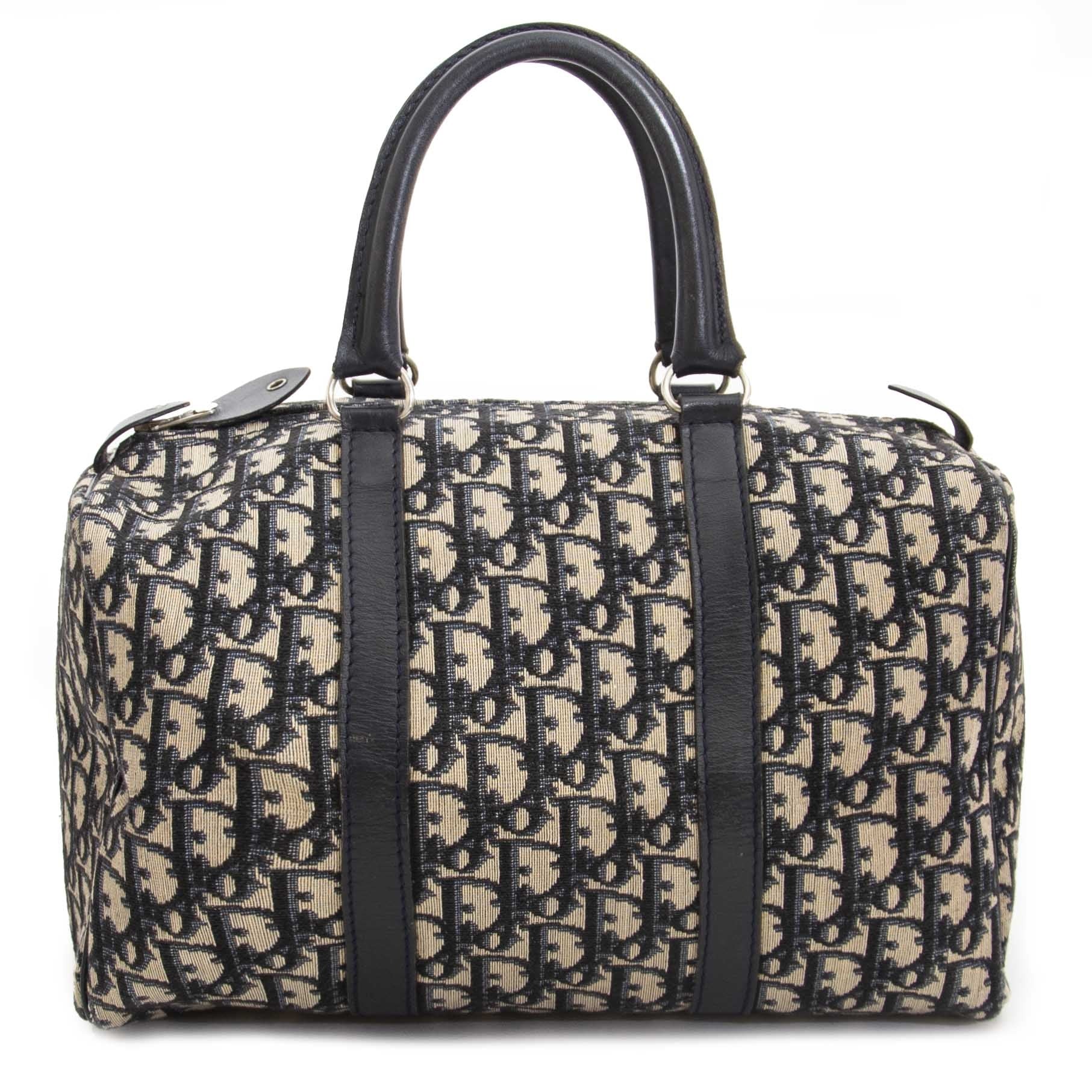 Dior Boston Blue Monogram Tote acheter en ligne seconde main