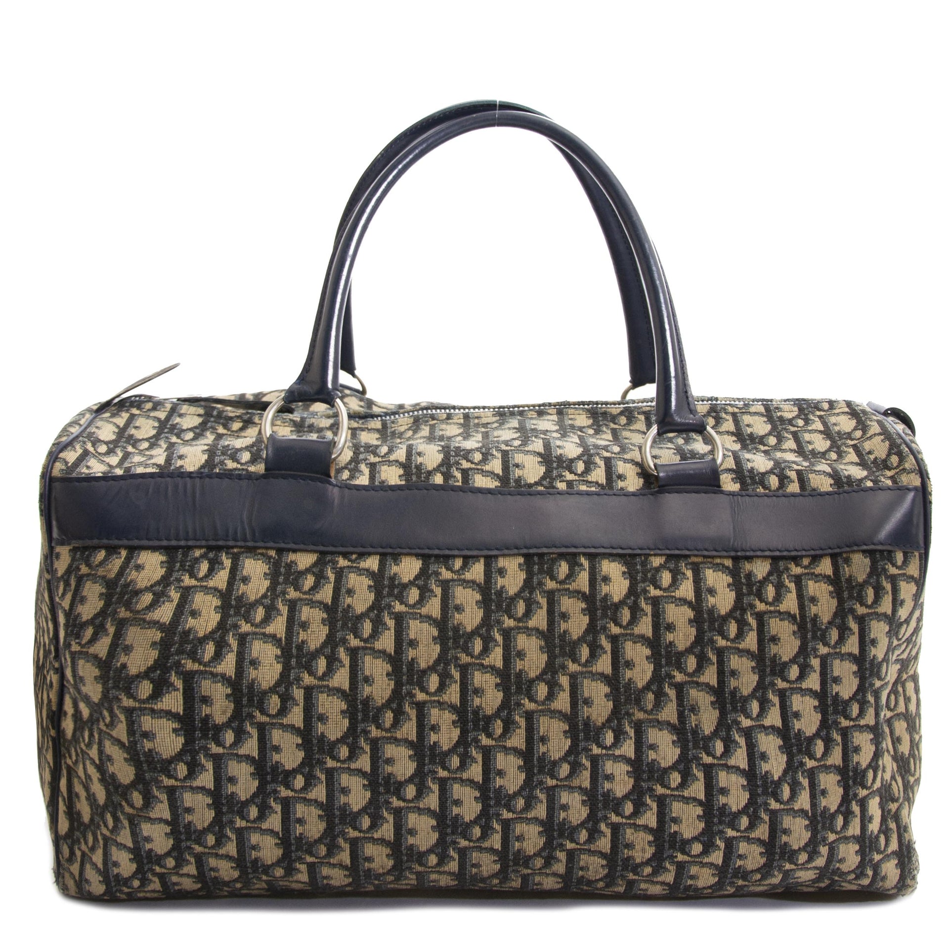 Dior Monogram Boston BagAuthentic tweedehands Dior Monogram Boston Bag right price LabelLOV