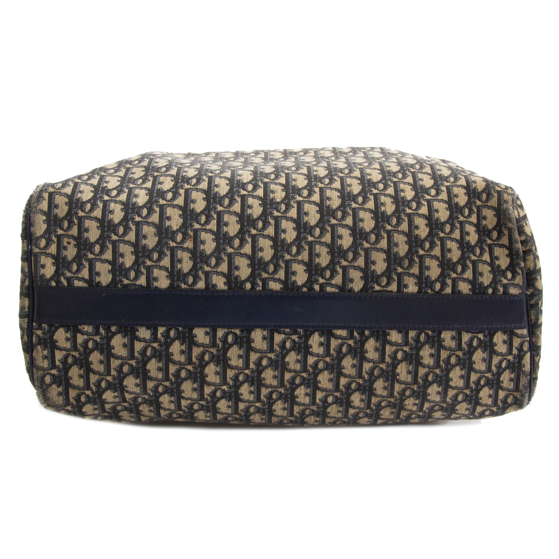 Authentiek tweedehands Dior Monogram Boston Bag juiste prijs LabelLOV