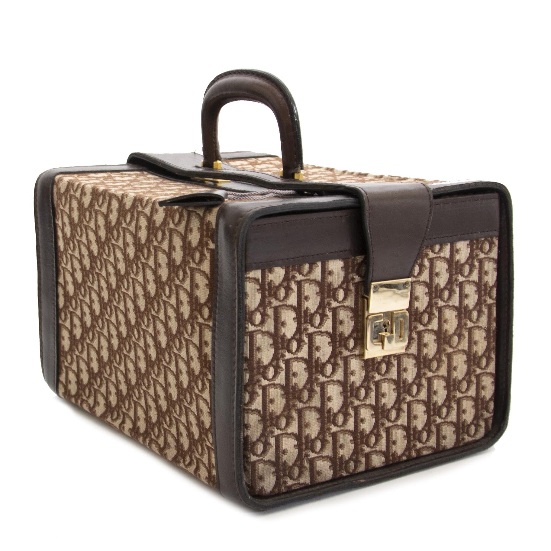 shop safe online your secondhand Christian Dior Brown Monogram Case