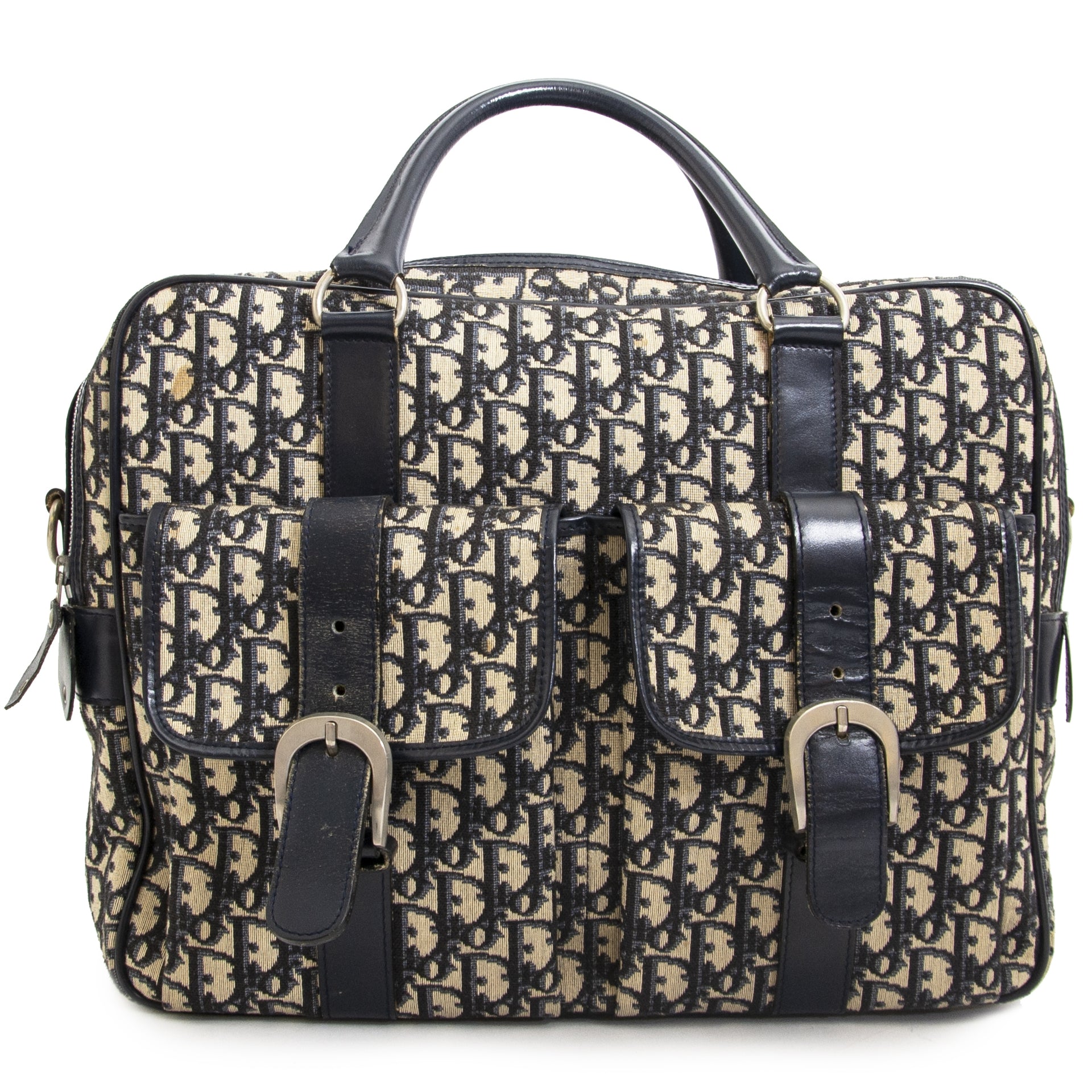 Christian Dior Monogram Travel Messenger Bag now for sale at labellov vintage fashion webshop belgium