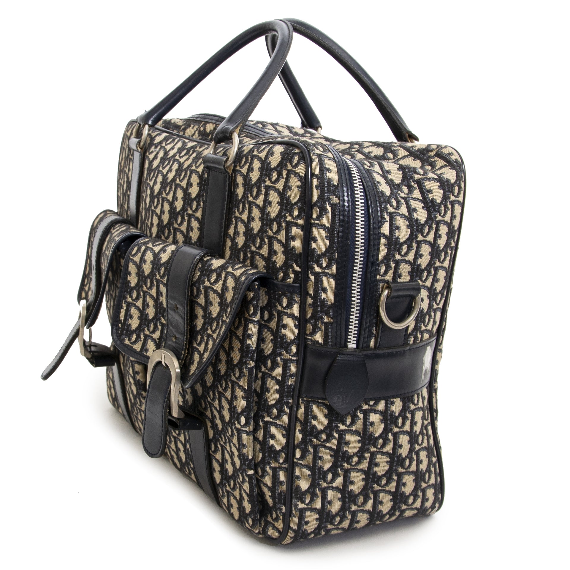 Christian Dior Monogram Travel Messenger Bag now for sale at labellov vintage fashion webshop belgium