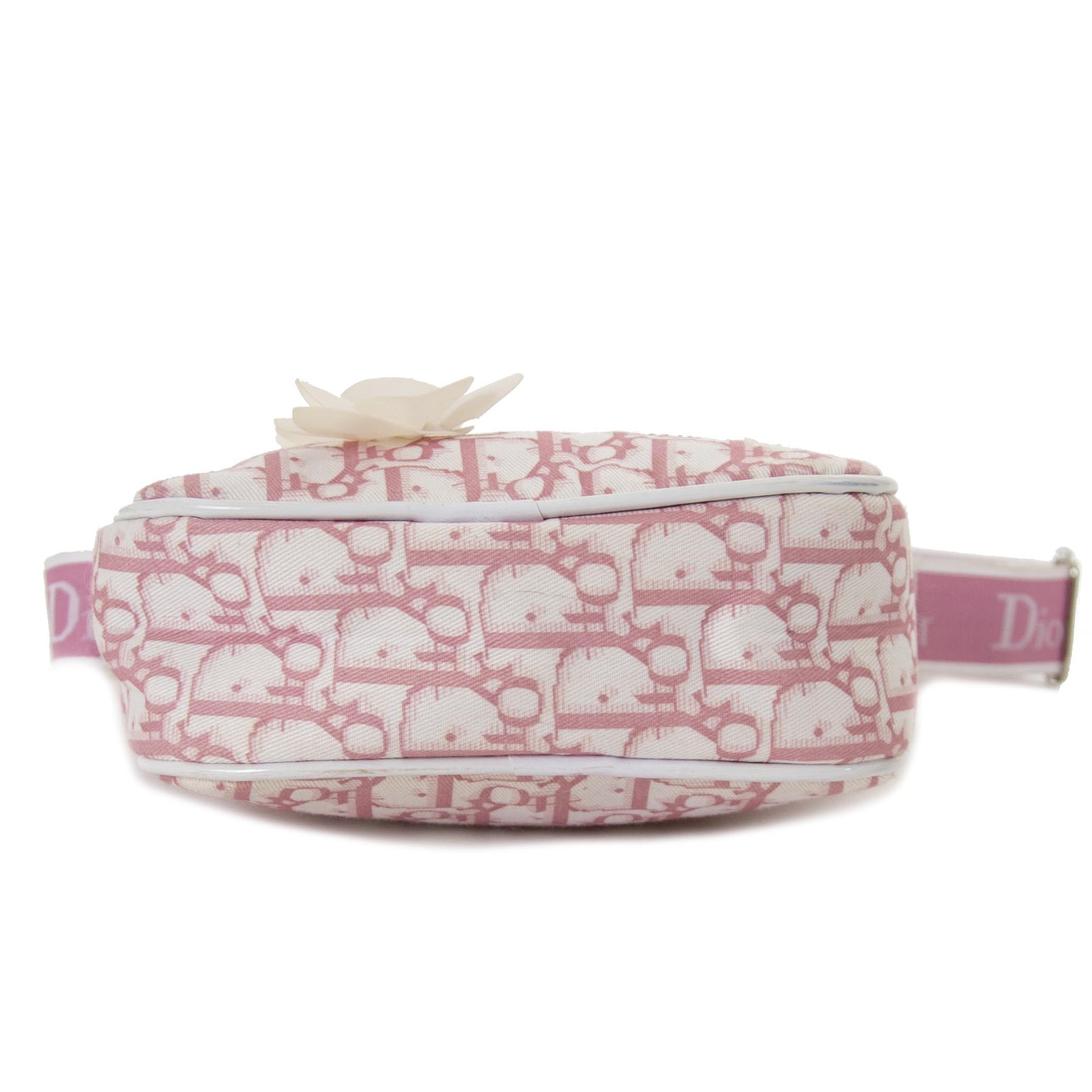 Dior Pink Monogram Crossbody Bag now for sale at labellov vintage fashion webshop belgium