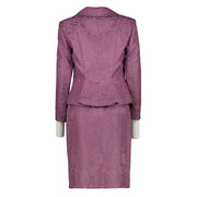 Christian Dior Purple Jacquard Set - size FR38