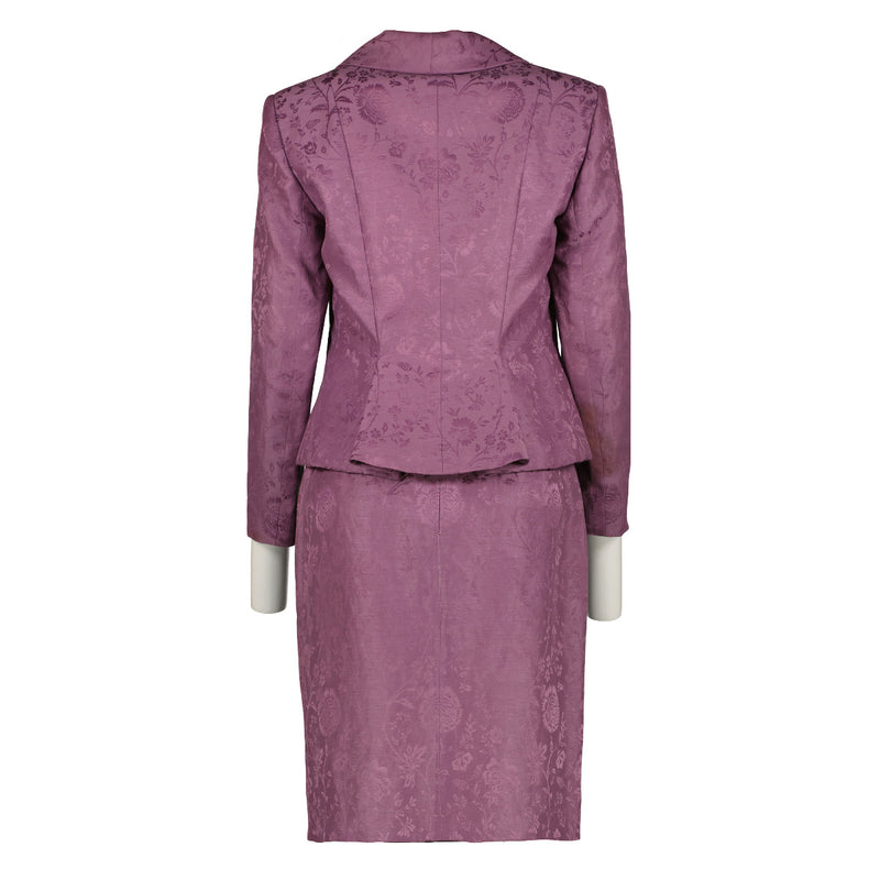 Christian Dior Purple Jacquard Set - size FR38
