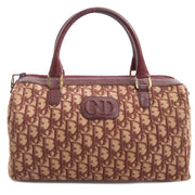 Dior Monogram Bordeaux Boston Bag now for sale at labellov vintage fashion webshop belgium