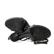 Acheter en ligne chez Labellov.com Dior Black Satin Heels - Size: 36