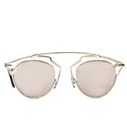 Authentic second hand vintage Dior Soreal Sunglasses Silver at online webshop LabelLOV.