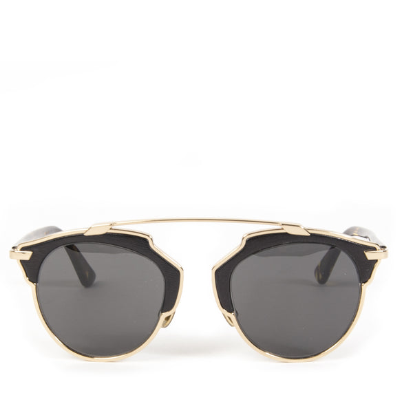 Dior So Real Sunglasses Black Gold – Labellov