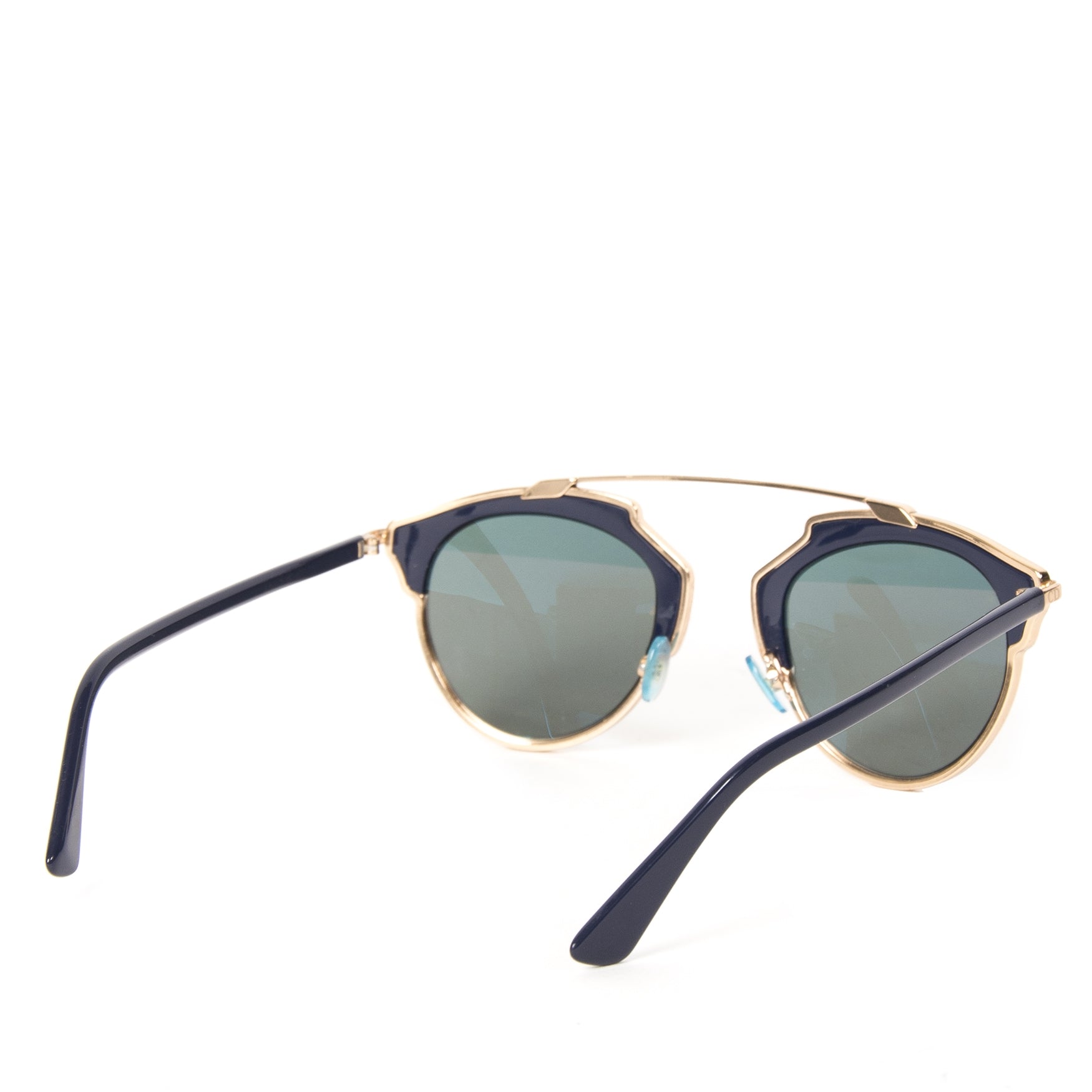 acheter en ligne seconde main Christian Dior So Real Gold Copper & Blue/Rose Gold Sunglasses
