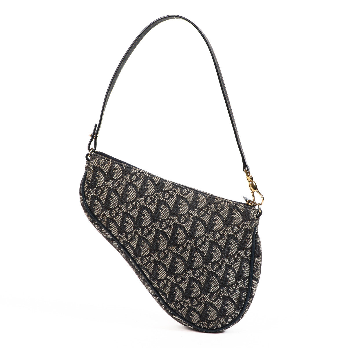 Christian Dior Vintage Monogram Saddle Bag Pochette