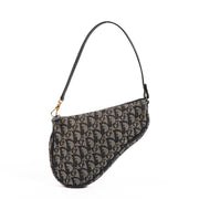 Christian Dior Vintage Monogram Saddle Bag Pochette