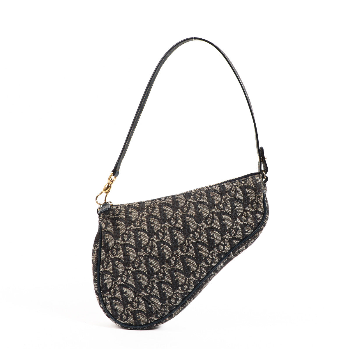 Christian Dior Vintage Monogram Saddle Bag Pochette