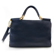 buy safe and secure online at labellov.com for the best price dolce and gabbana blue miss sicily bag