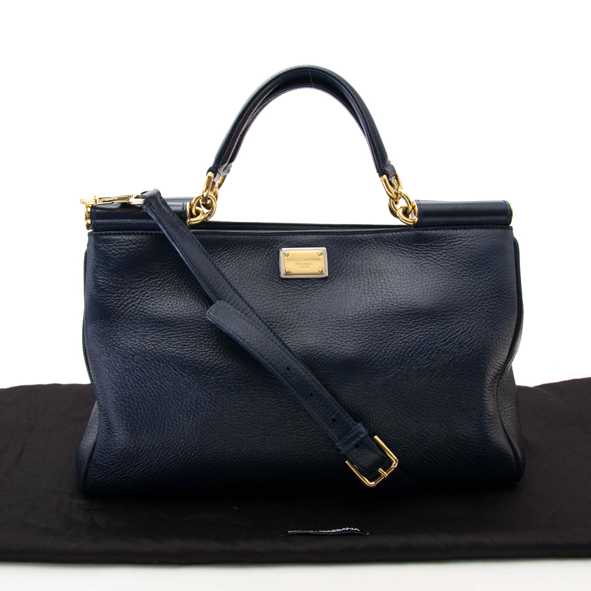 acheter en ligne chez labellov.com pour le meilleur prix dolce and gabbana patent bleu miss sicily