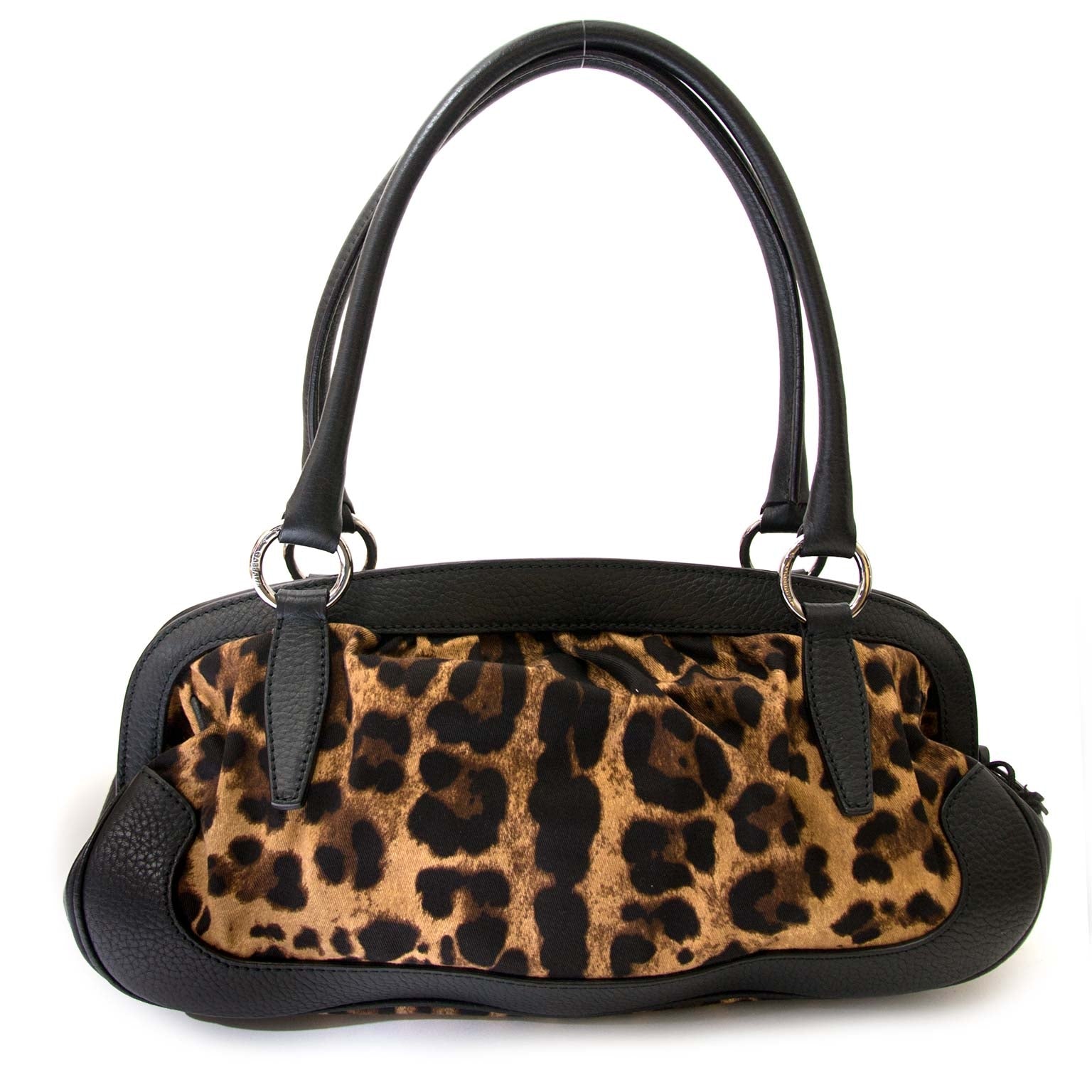 dolce & gabbana animalier leopard hobo bag now for sale at labellov vintage fashion webshop belgium