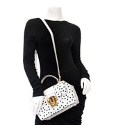 Koop uw authentieke Dolce & Gabbana Small Lucia Polka Dot Bag