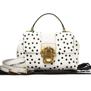 Buy your authentic Dolce & Gabbana Small Lucia Polka Dot Bag
