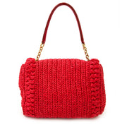 Koop dolce & gabbana rood geweven miss sicily tas bij labellov vintage mode webshop belgië