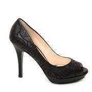 Versace black heels now for sale at labellov vintage fashion webshop